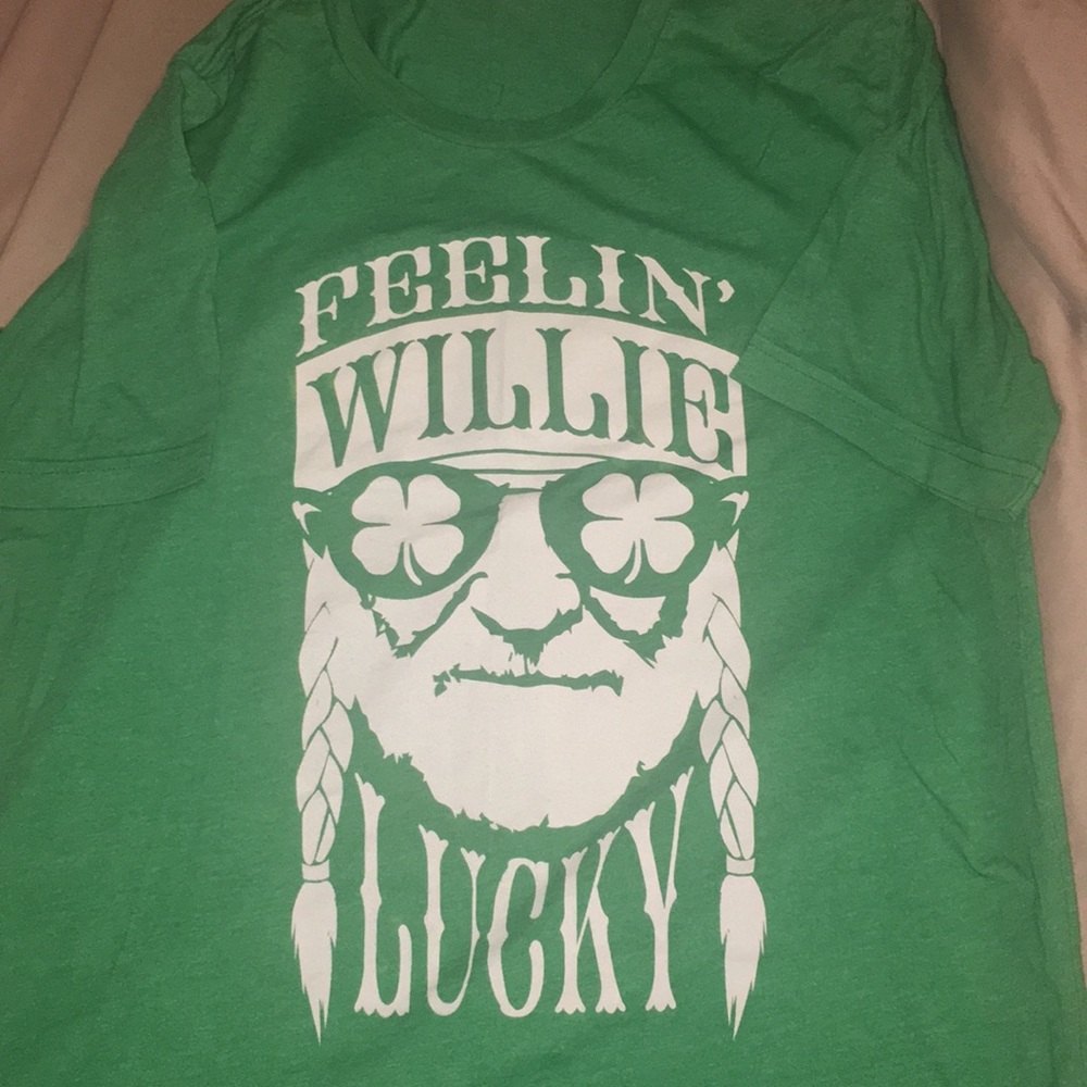 Green Willie lucky tee